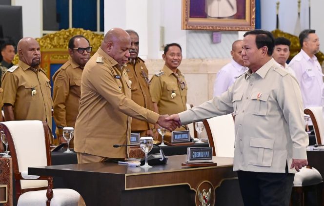 
					Gubernur Papua Tegaskan Komitmen Kepala Daerah Kawal Dana Otsus dan Program Strategis Nasional