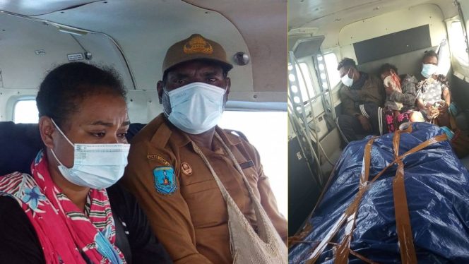 
					Pemda Mamberamo Raya Terbangkan Jenazah Mantri Spenyel Sayuri ke Serui