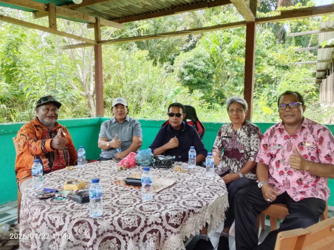 
					Pemalangan Proyek RKB SD YPK Kanawa, Pemkab Kepulauan Yapen Turun Langsung Tinjau Lokasi