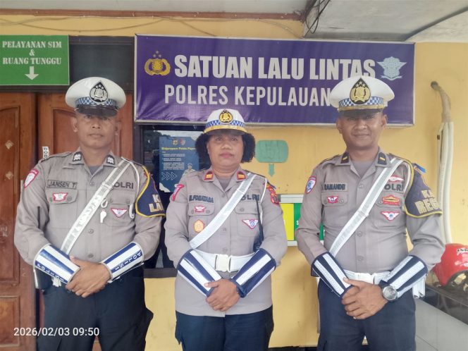 
					Polres Kepulauan Yapen Gelar Operasi Keselamatan Cartenz 2026 Selama 14 Hari
