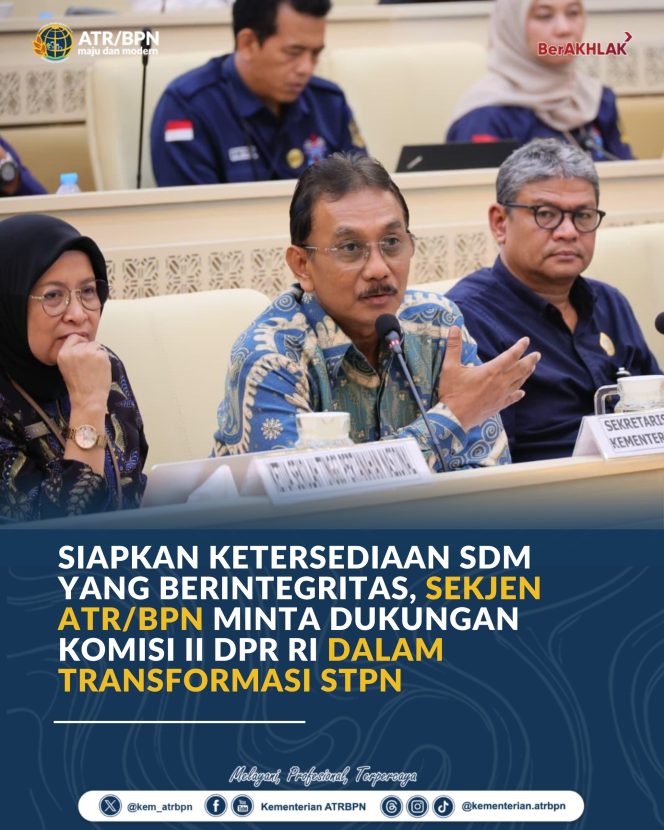 
					Kementerian Agraria dan Tata Ruang/Badan Pertanahan Nasional (ATR/BPN)