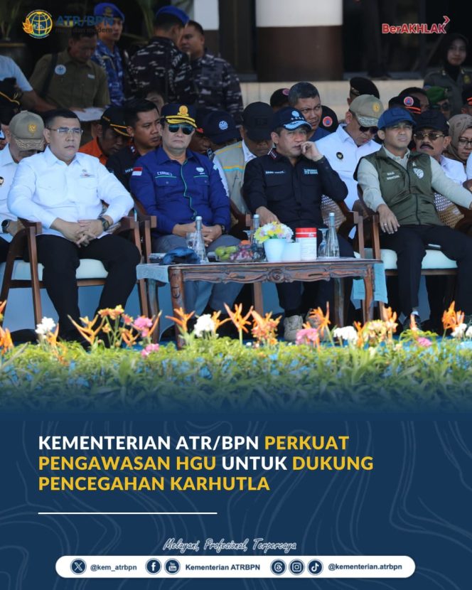 
					Dukung Pencegahan Karhutla, ATR/BPN Perkuat Pengawasan Pemegang Hak Atas Tanah di Kalbar