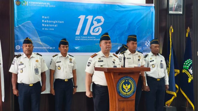 
					Lapas Serui Gelar Peringatan Harkitnas, Soroti Kedaulatan Digital dan Masa Depan Bangsa