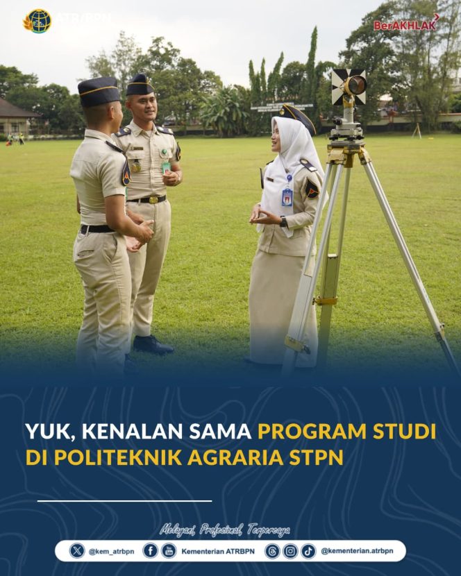 
					Yuk, Kenalan sama Program Studi di Politeknik Agraria STPN
